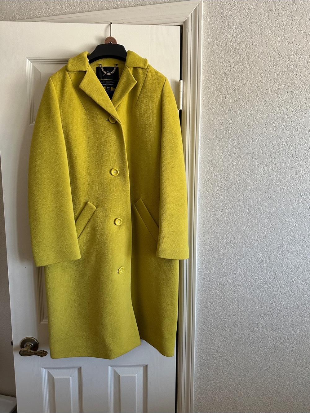 J.Crew Car coat in Italian double-cloth wool-AF005
